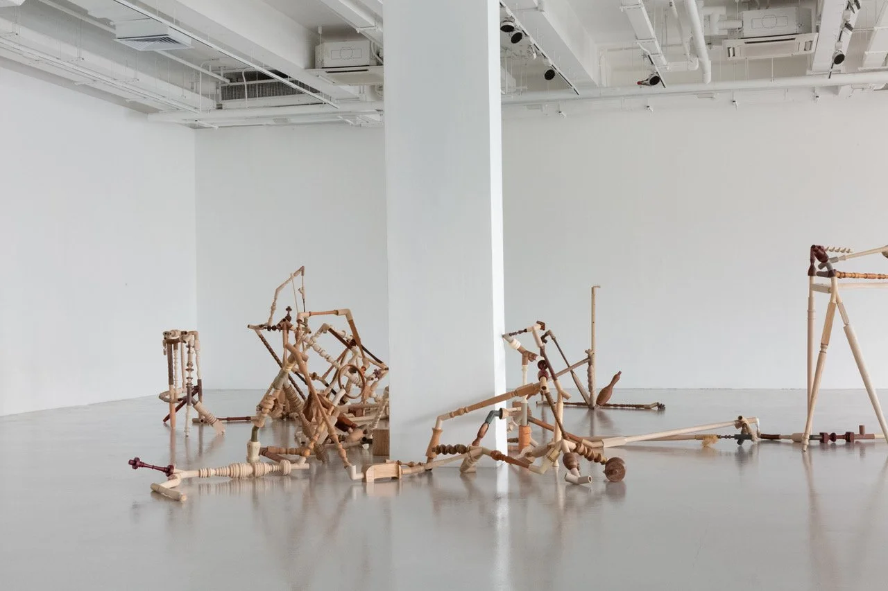  Shirley Tse’s sculpture, “ Negotiated Differences ,” on display at Italy’s 2019  Venice Biennale.   