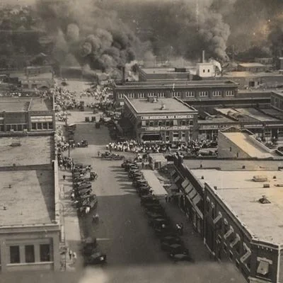  The streets of Greenwood, a thriving Black neighborhood in Tulsa, were destroyed by 1000s of white mob members in May of 1921. But despite the event's severity, historian Scott Ellsworth told a UCSB audience that the massacre was covered up for decades.   
