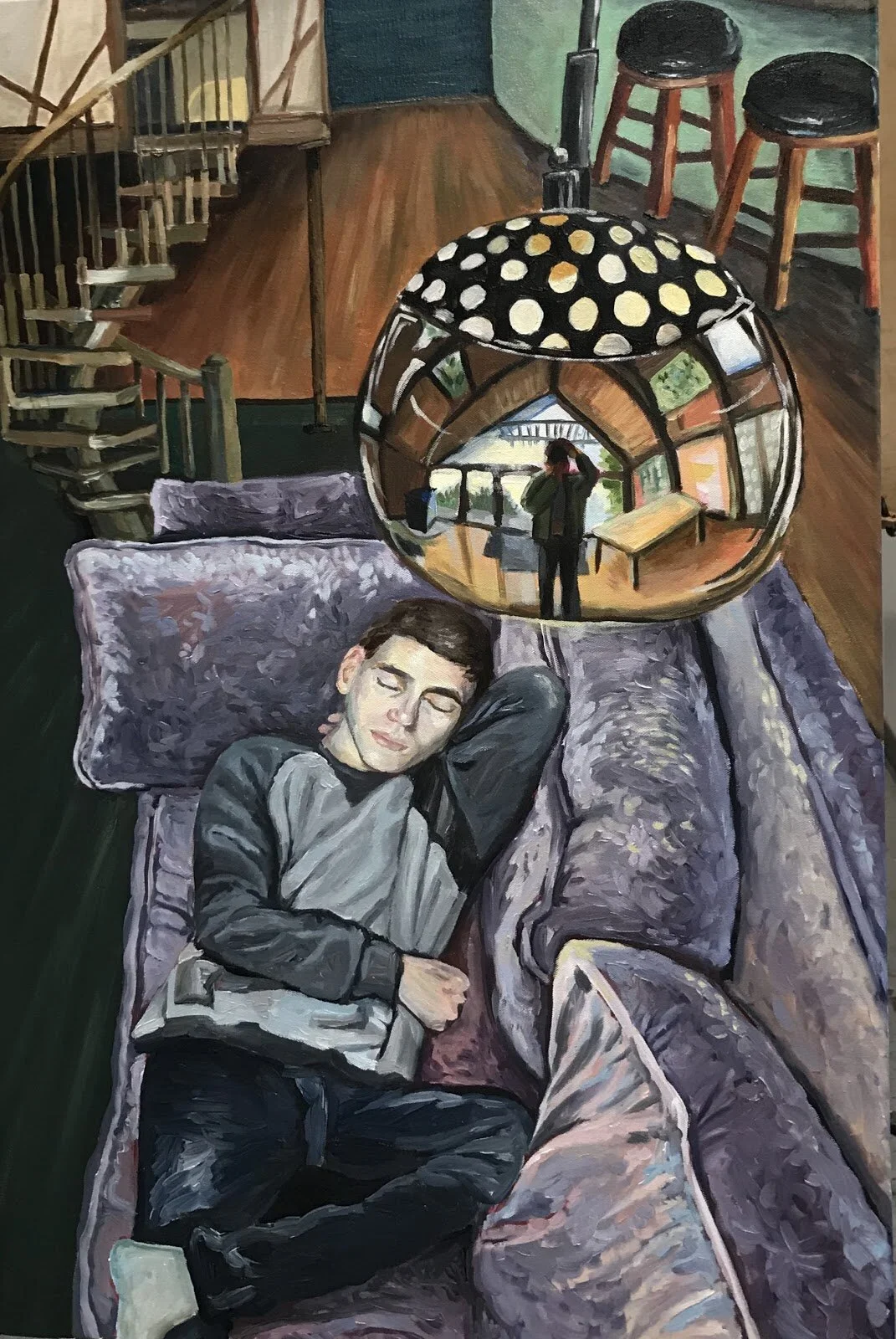  Paige Baldwinson is a second year art major in the College of Creative Studies. 