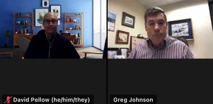 Capps Center Director, Greg Johnson, and UCSB Environmental Studies professor, David Pellow, facilitated a conversation with Michigan University scholar Kyle Whyte.  