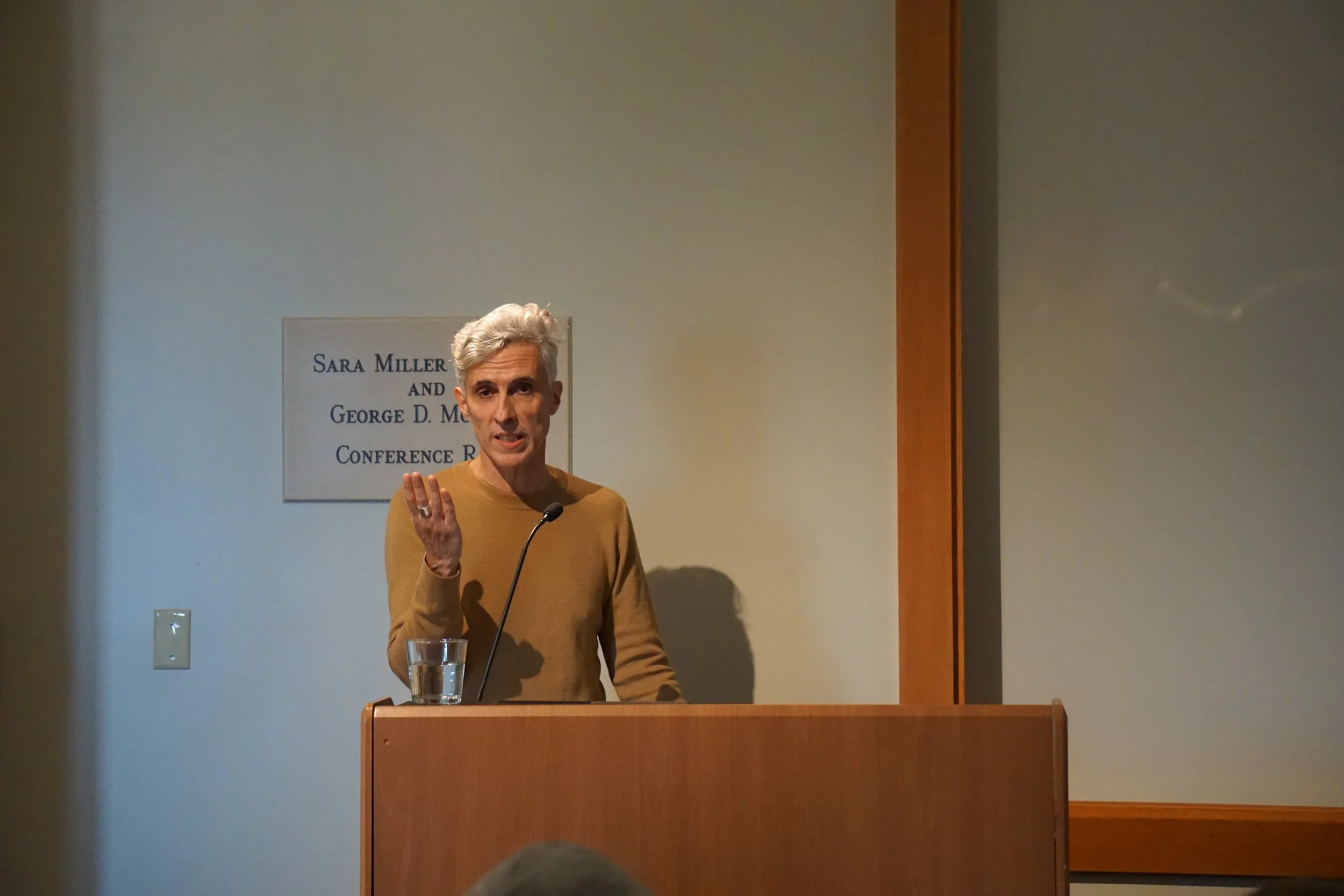  Sociologist and author Claudio E. Benzecry speaking about the intersection between humans and the objects they engage with,  as a part of the IHC’s ‘Key Passages’ series. 