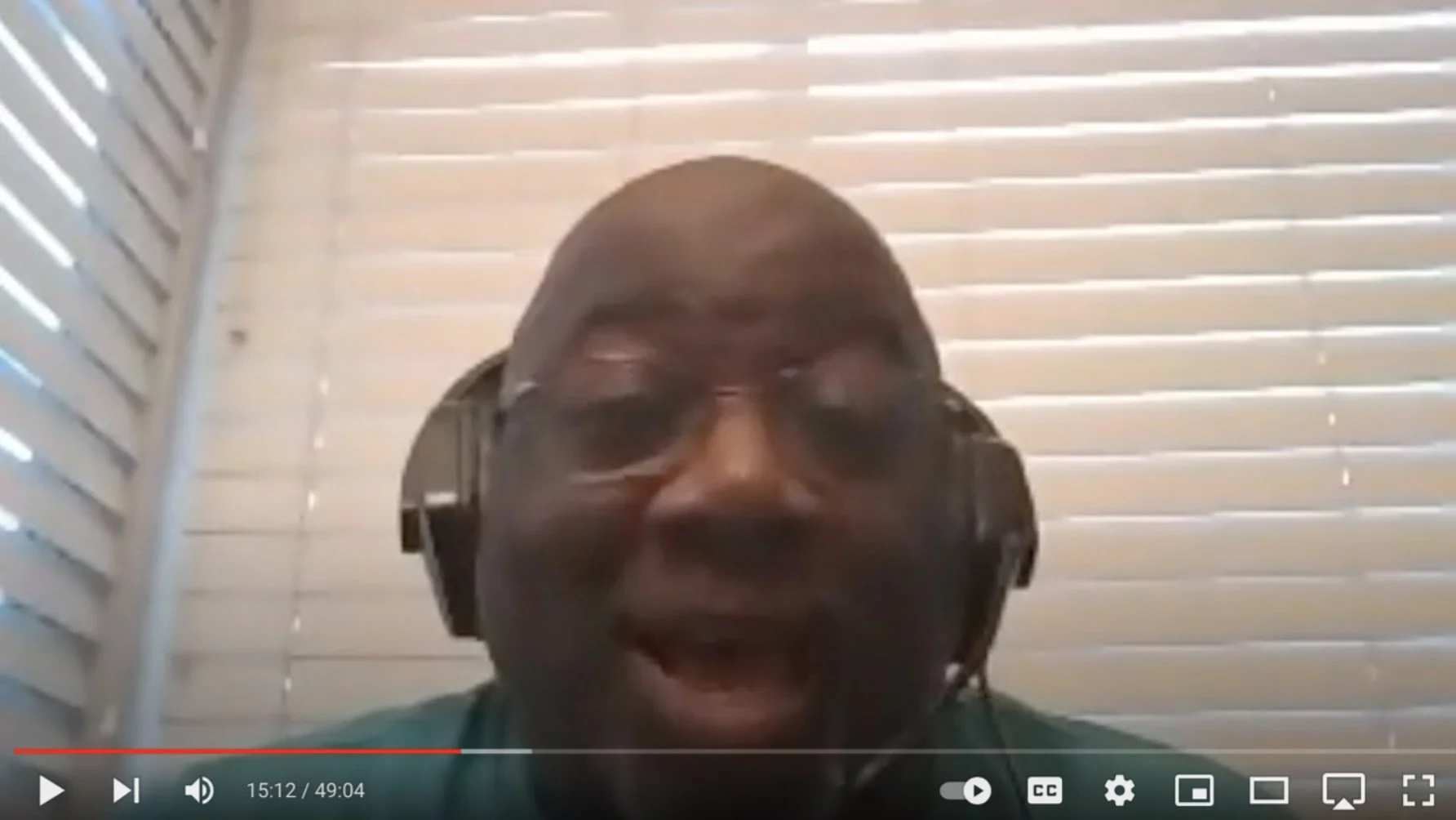  Victor Bell, Professor of Music and leader of the UCSB Gospel Choir since 1998, talked about the challenges of adapting Gospel Choir to remote learning.   