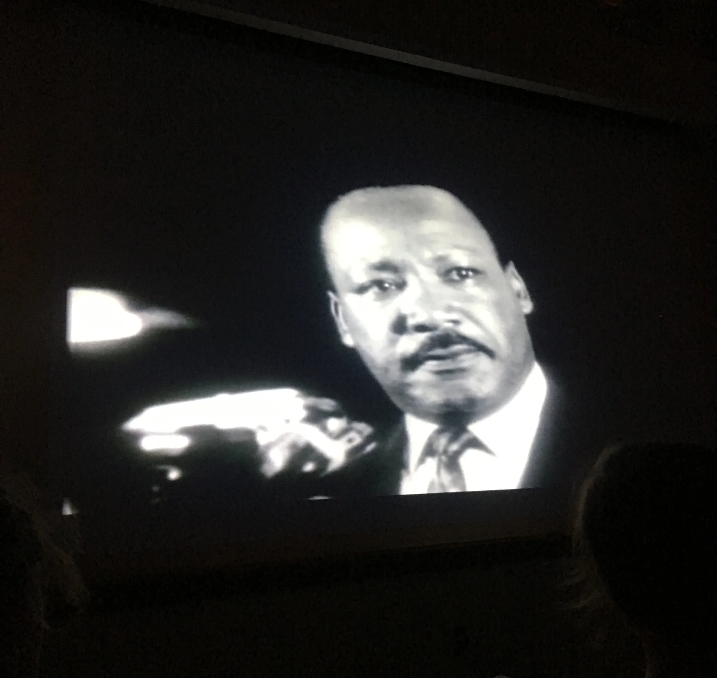  Martin Luther King Jr. speaking about Black rights in the documentary,  1968: The Year That Shaped a Generation . 