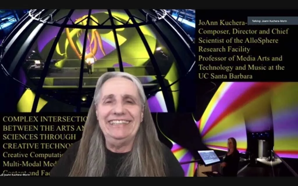   JoAnn Kuchera-Morin is a music professor and the director of UCSB’s innovative research space, the AlloSphere. The space has become a place where artists and scientists collaborate to reimagine the different ways research can be conducted.  
