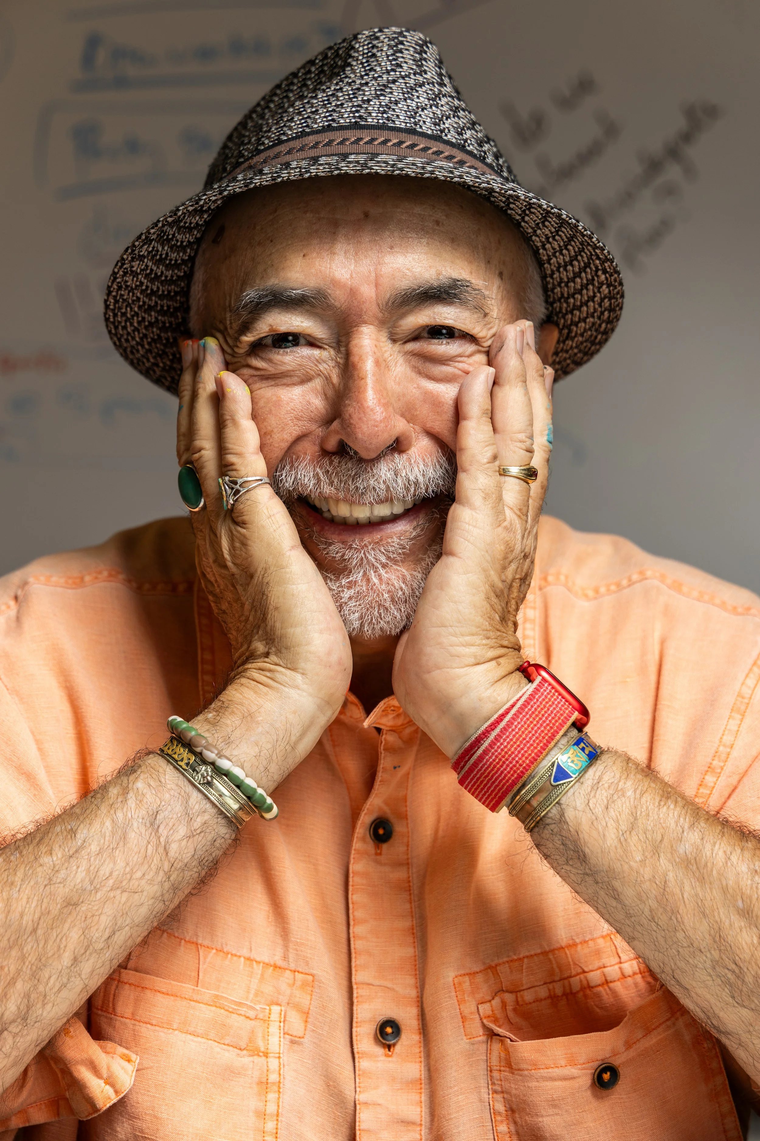   Juan Felipe Herrera, the first Latino to be appointed as a U.S. Poet Laureate in 2015 shared his poetry with UC Santa Barbara students.  