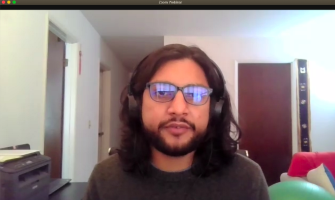  UC Santa Barbara professor of History Utathya Chattopadhyaya,  spoke on Isabel Wilkerson’s book  Caste: The Origins of Our Discontents  during an event hosted by the Latin American and Iberian Studies program. 