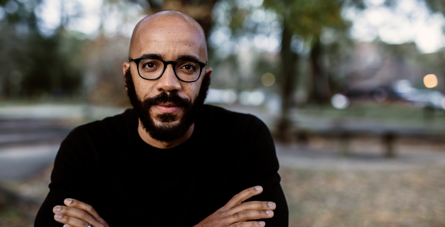  Clint Smith, author and staff writer for  The Atlantic , spoke to a UC Santa Barbara audience about  conducting research for his recent book,  How the Word is Passed: A Reckoning With the History of Slavery Across America.  