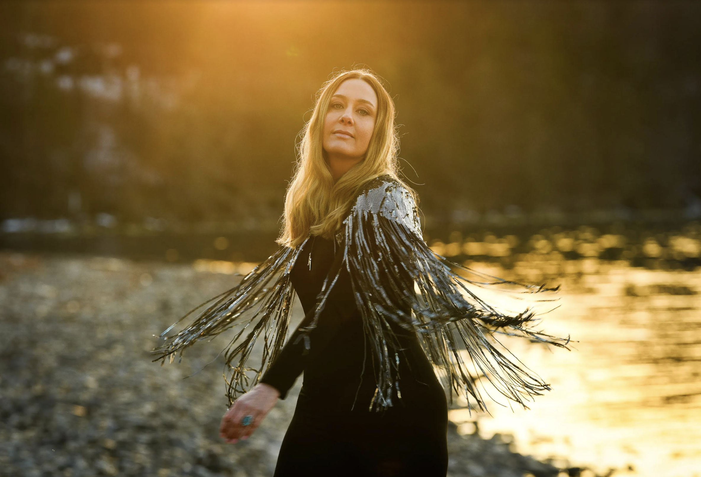  Writer-director Erica Tremblay  spoke at UCSB on the experience of creating her film  “Fancy Dance.”  