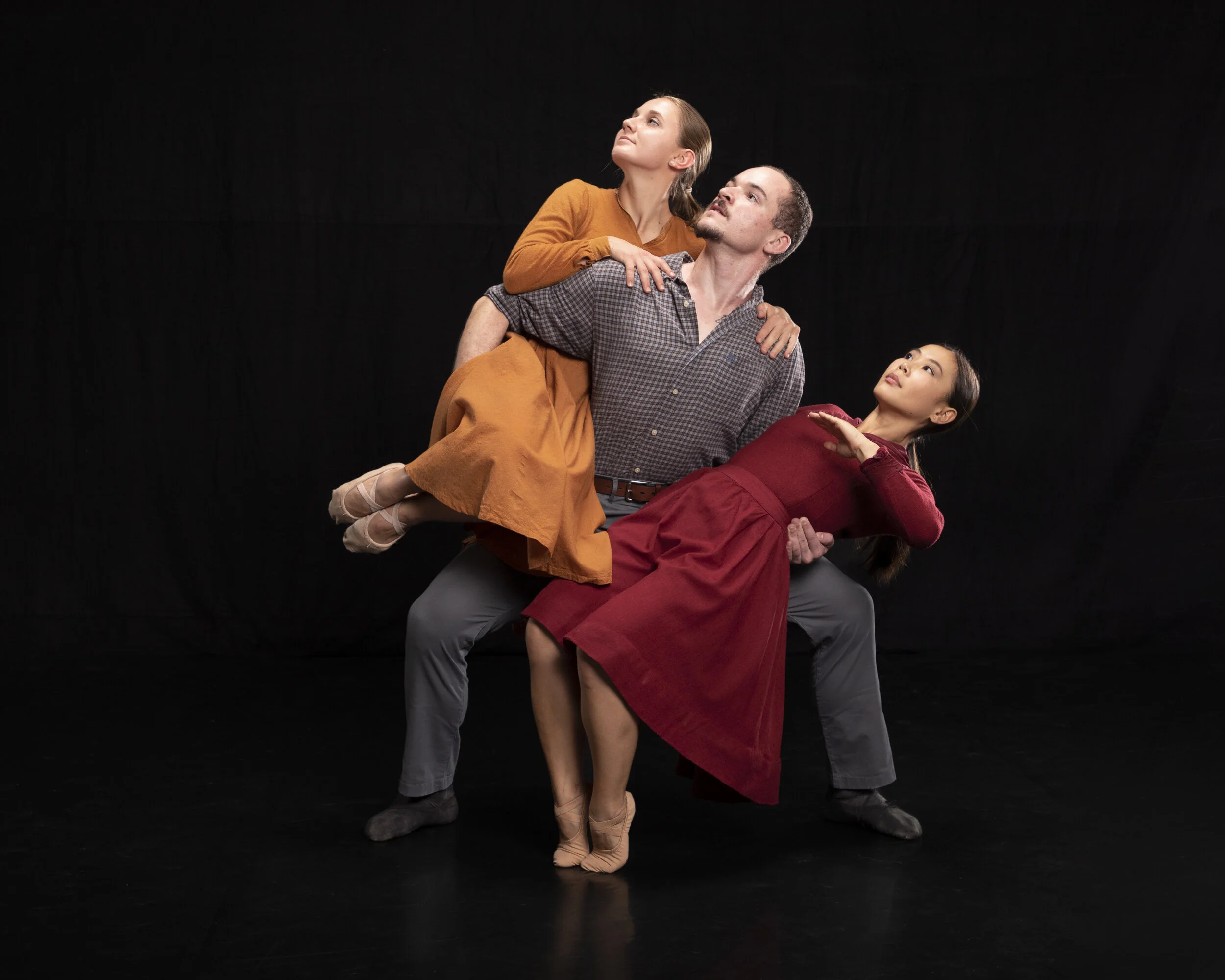  A group of students prepares for the international tour. Photo by Delila Moseley. 