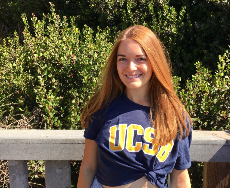  Allie Cook, a second-year Linguistics student at UC Santa Barbara, said she is never bored in a linguistics class and is studying to become a speech-language pathologist. 