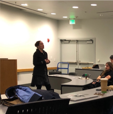  Space architect Barbara Imhof speaks about her projects at UC Santa Barbara. 