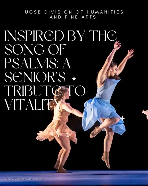  Five UC Santa Barbara seniors choreographed for the Spring Dance Recital “VITALITY,” as a culmination of their college dance educational career.  Image credit: Fritz Olenberger.  