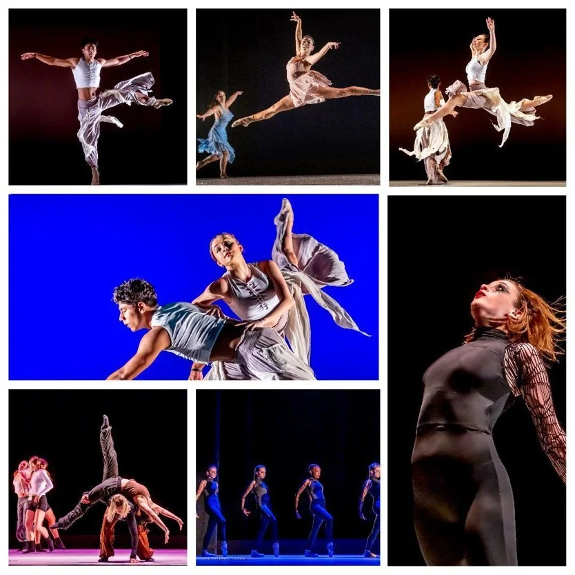  Five UC Santa Barbara seniors choreographed for the Spring Dance Recital “VITALITY,” as a culmination of their college dance educational career.  Image credit: Fritz Olenberger.  