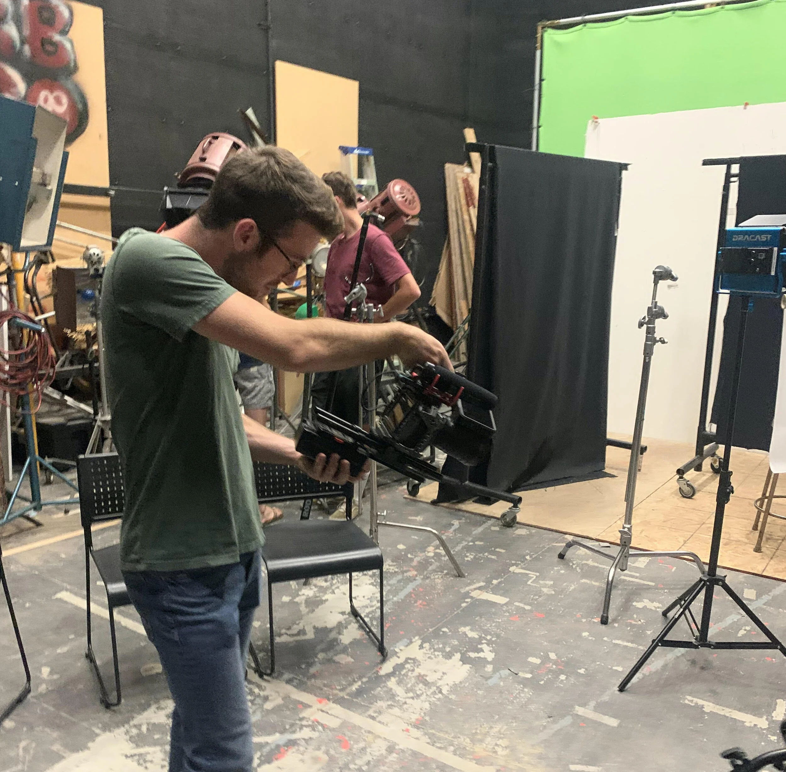  UC Santa Barbara student film director Cameron Leingang 