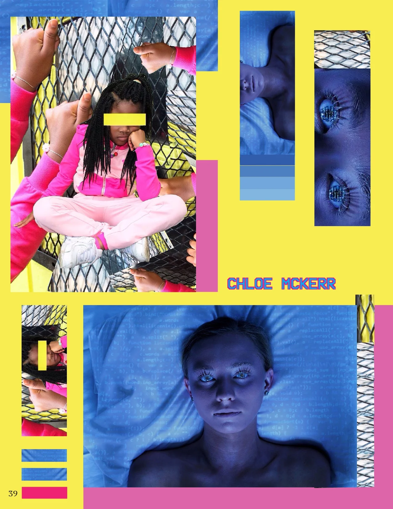  Um... Magazine showcases Chloe Mckerr's photography. 