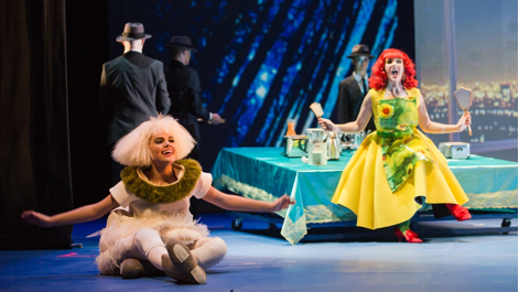  Newberry, front left, performing Higglety Pigglety Pop 2016. (Photo by Karl Rabe) 