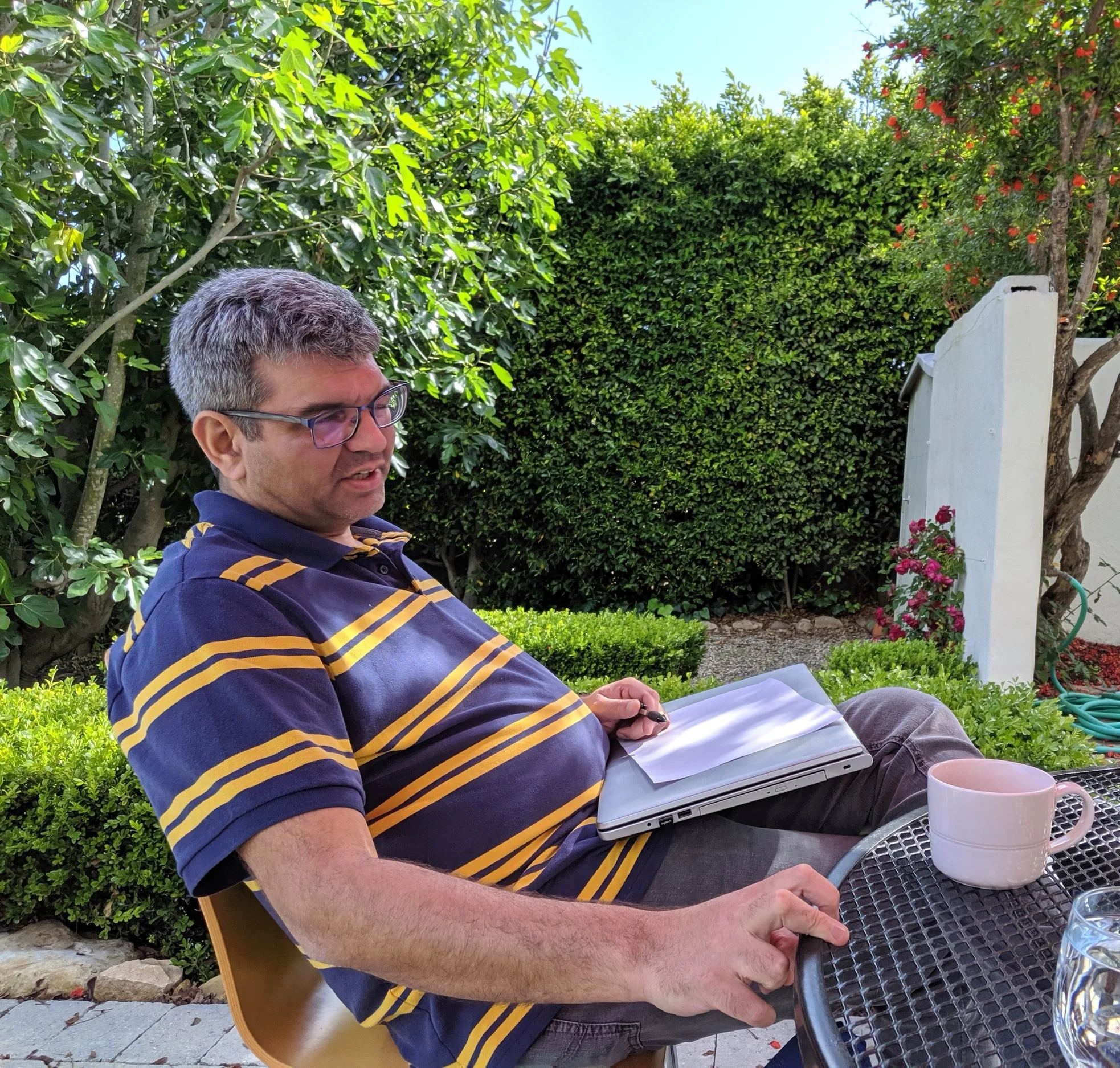  Aashish Mehta, a UC Santa Barbara professor of global studies spoke about measuring equal opportunity in education at the “Disquantified” conference. 