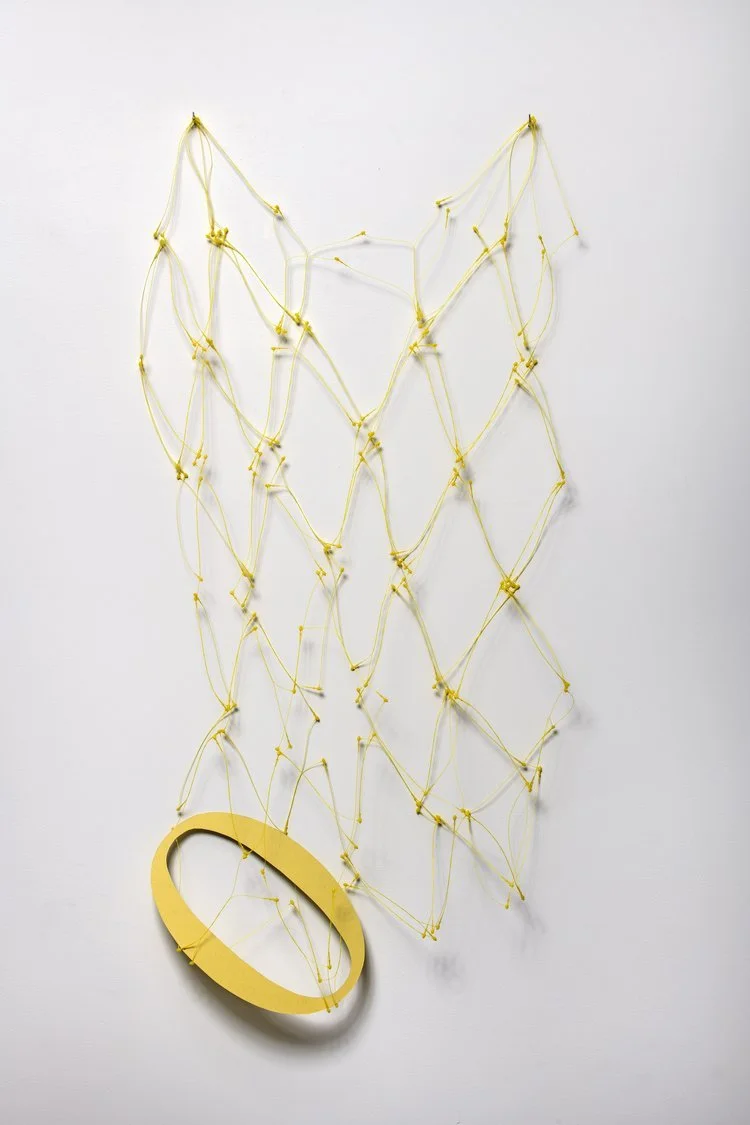  Shirley Tse’s installation, “Net Zero” on display at the Shoshana Wayne Gallery. 