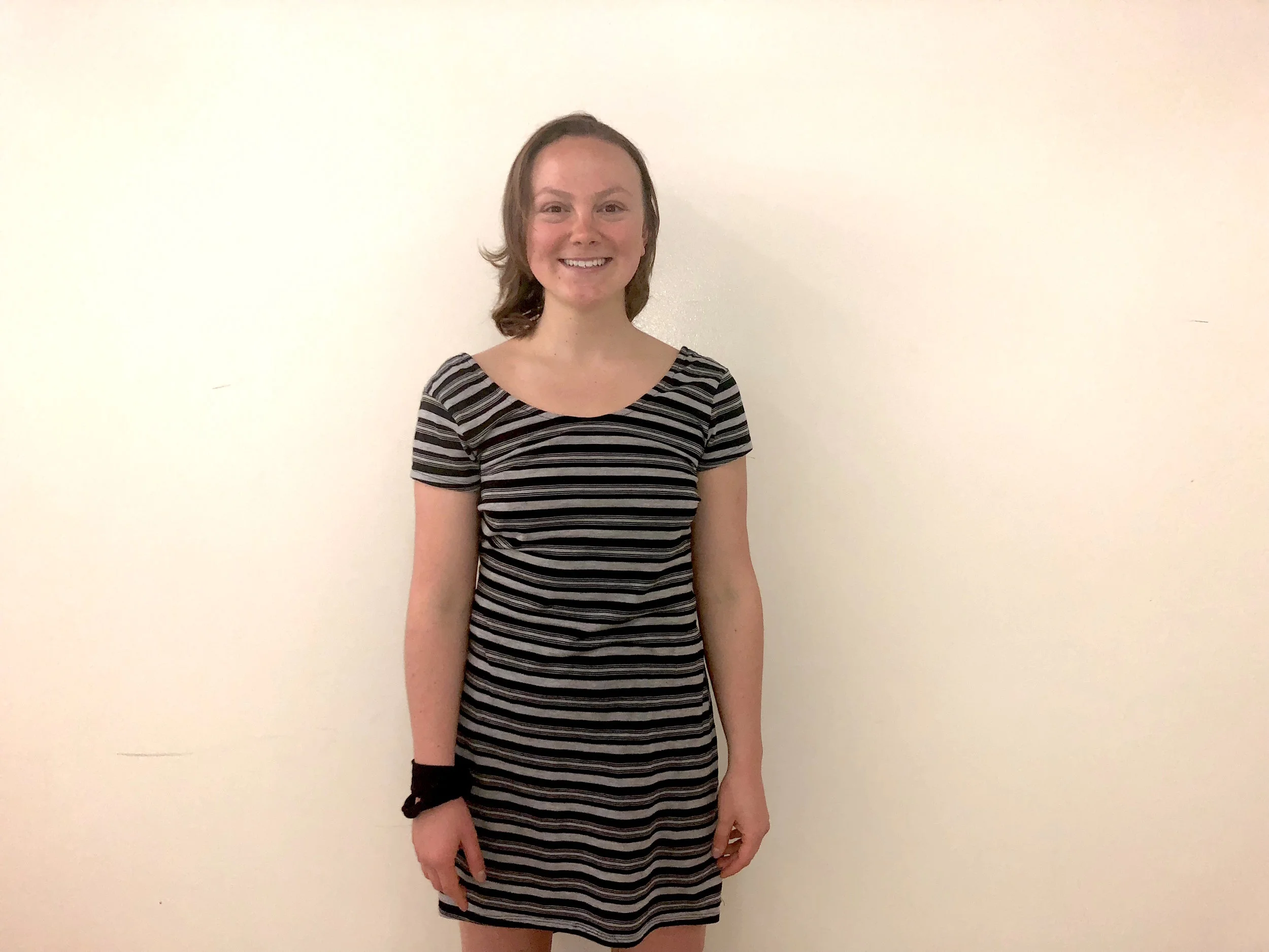  Paris Cullen poses for a photo. (Photo taken by Sasha Nasir) 