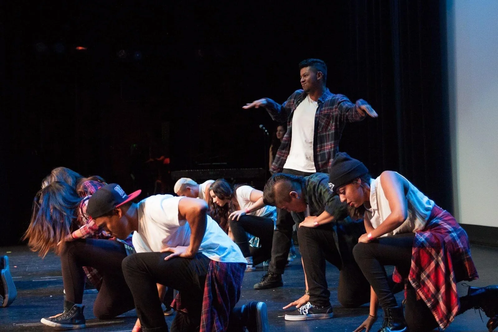   A dance performance at the Reel Loud festival in 2017.  