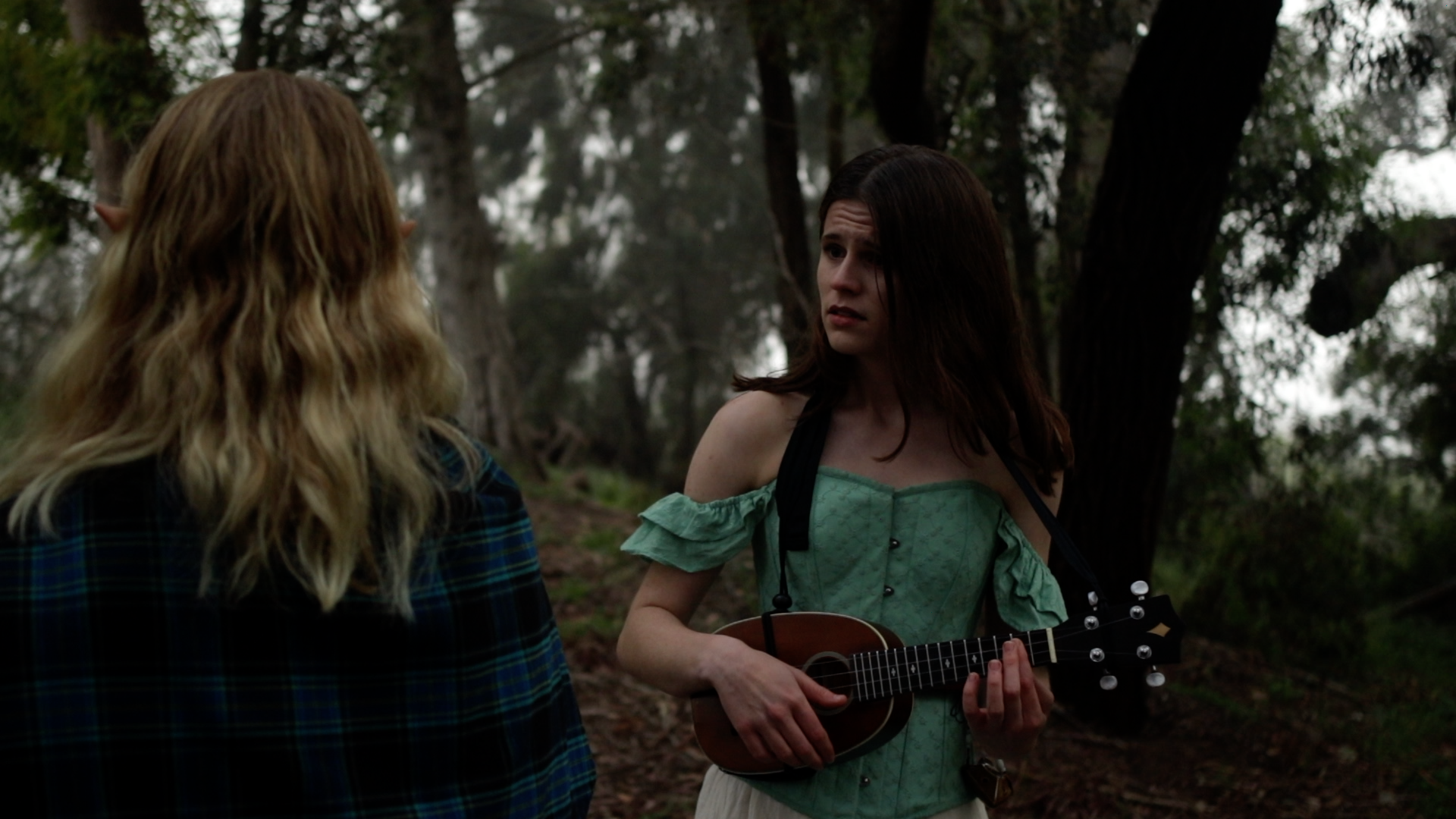  College of Creative Studies student Delenn Jadzia performing in her music video “What Would You Say“ from the original musical film “Homebrewed: A Musical Quest.“ 