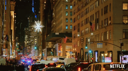  New York City at Christmas, as featured in Netflix’s “Dash & Lily,” produced by Brad Silberling, who recently spoke to UCSB Film and Media students and faculty. 